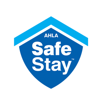 Stay safe blue logo 