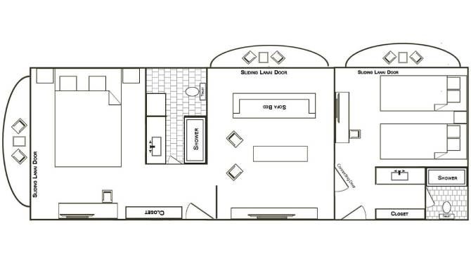 2 bedroom molokai suite