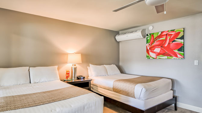 royal lahaina beach cottages deluxe room interior