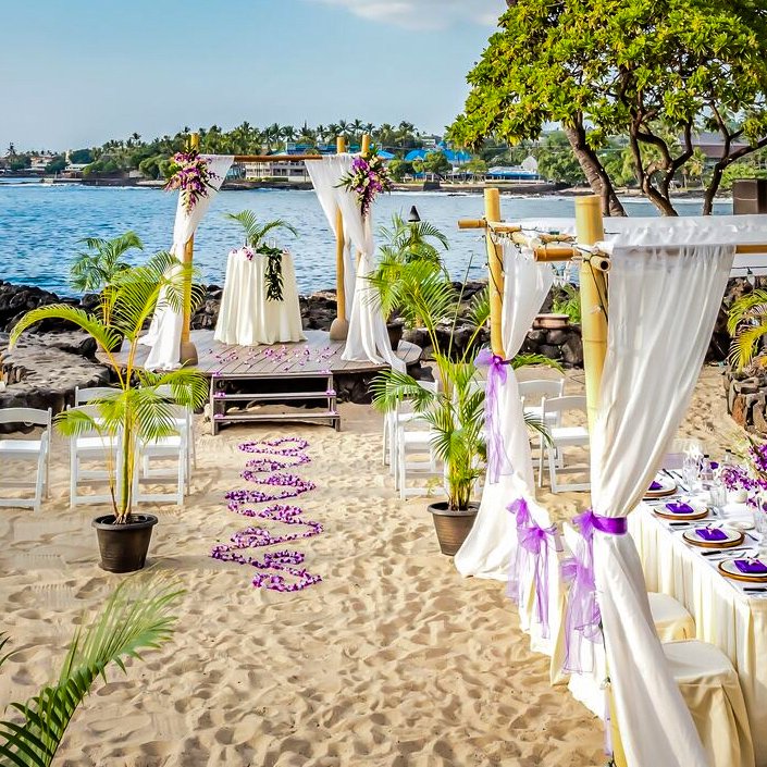 Royal Weddings Kona Home An Oceanfront Kailua Kona Hawaii Resort