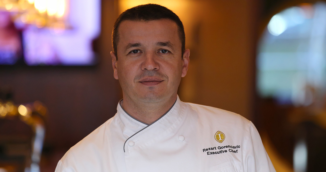 Executive Chef Rezart portrait photo