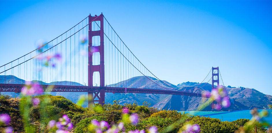 view of golden gate bridge
