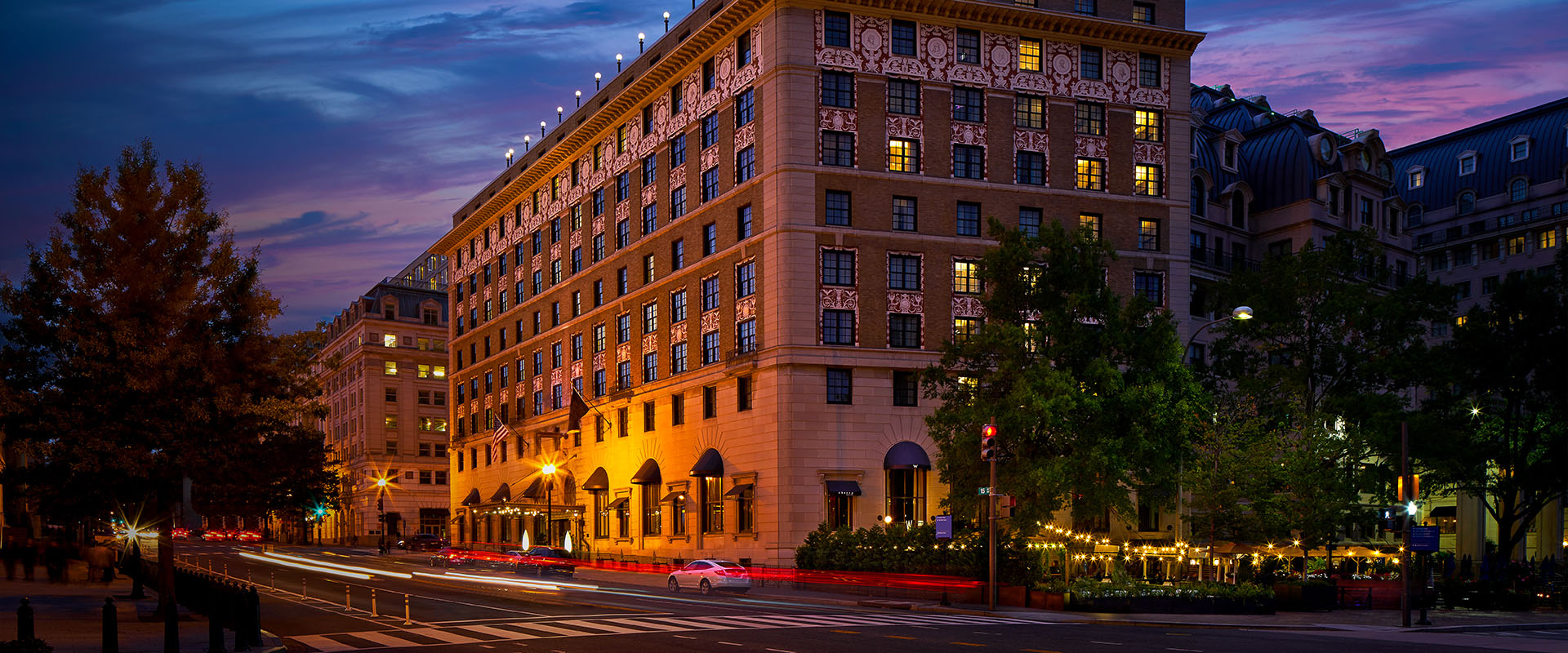 hotel washington dc with free parking