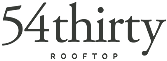 54thirty Rooftop Logo