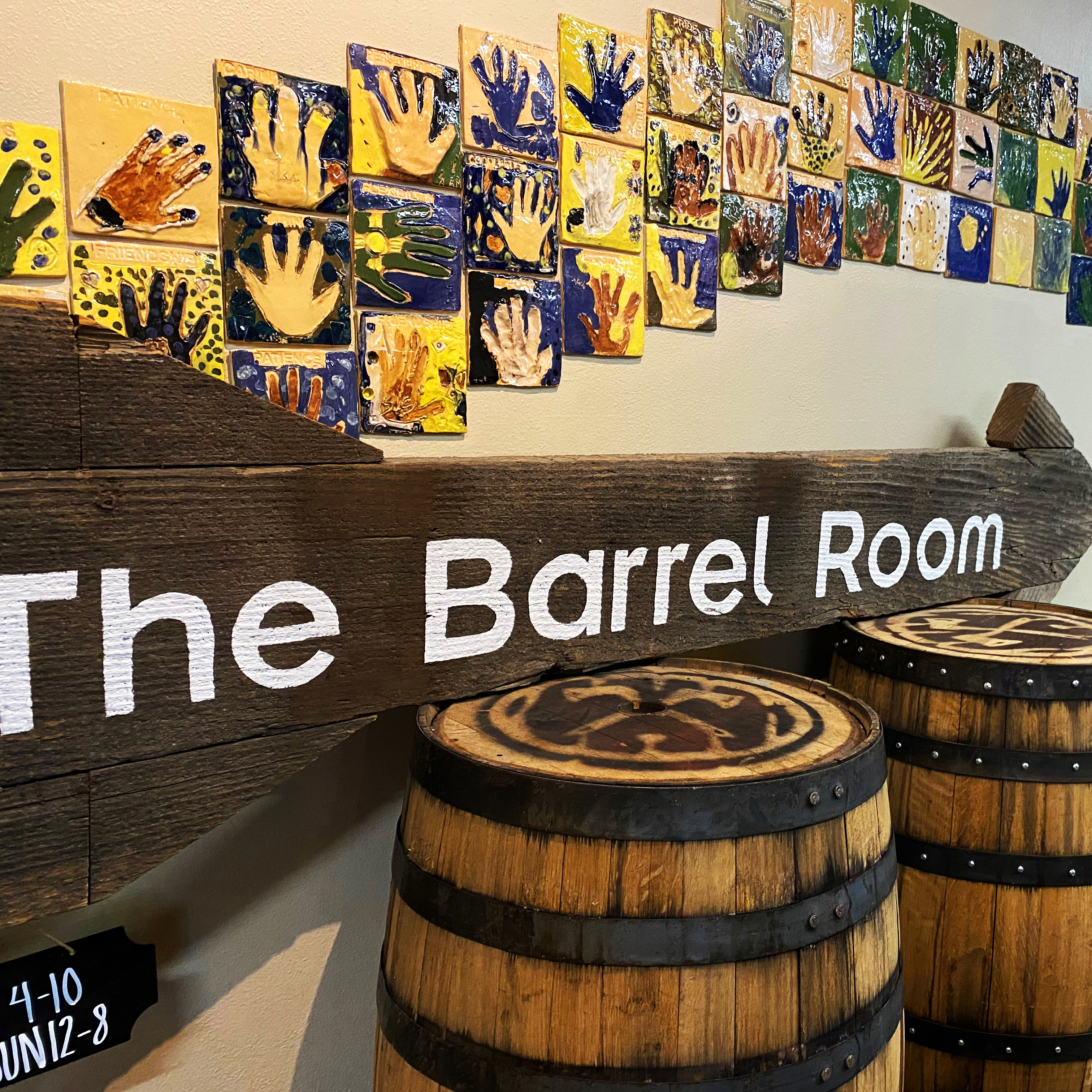 barrel room   square