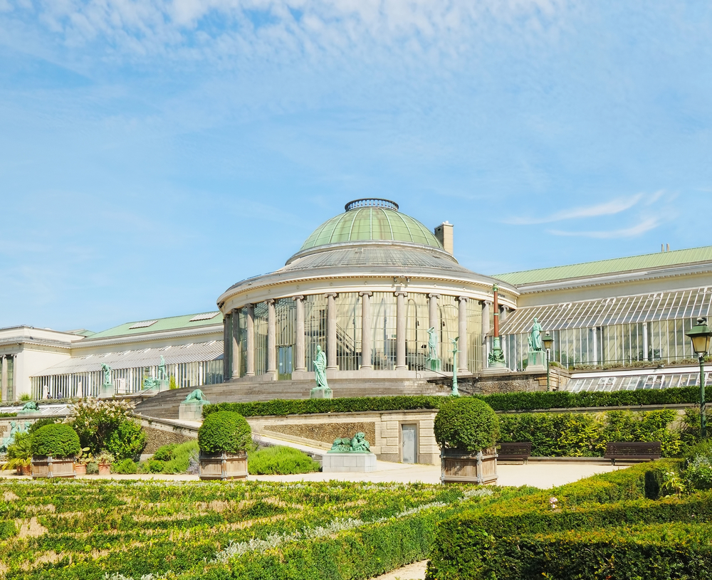 botanique garden in brussels belgium
