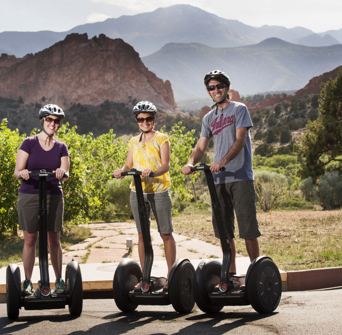 Adventures Out West Travel Adventures Series Segway Tour Garden of the Gods