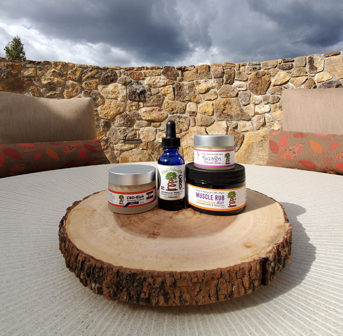 Spa CBD oil treatments