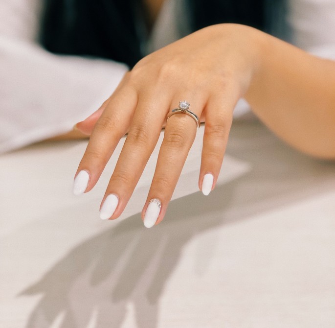bridal nails