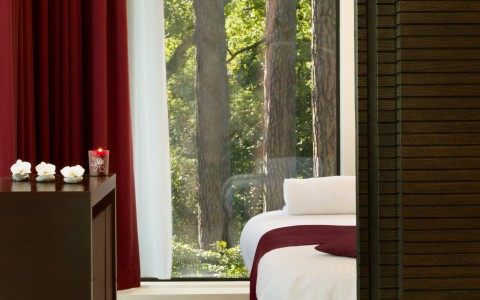 Spa Cinq Mondes Beds Forest Foret Bos Hotel Dolce la Hulpe Brussels
