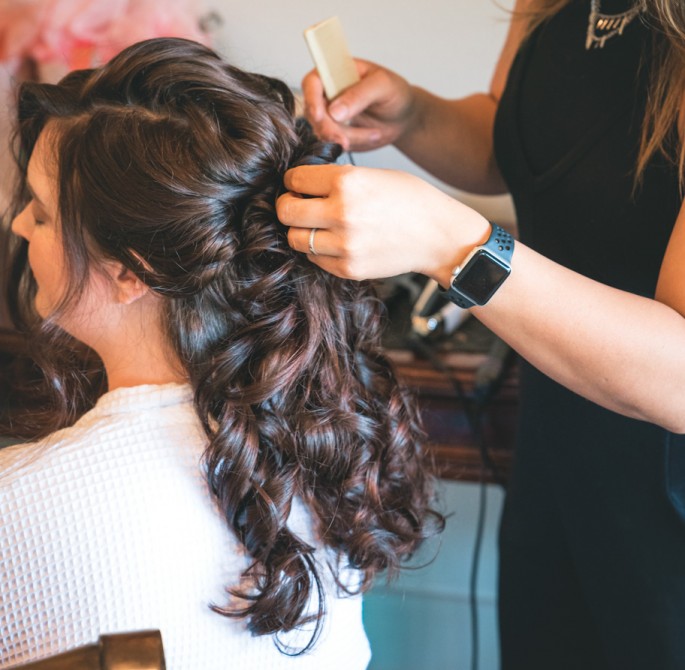 epoch moment photography bride hair updo session ready room bridal services