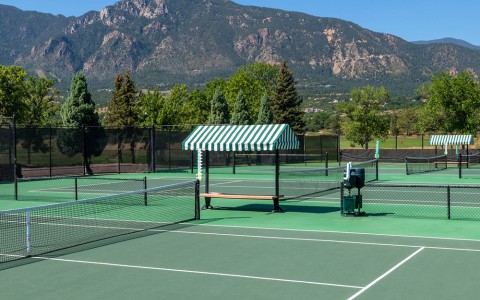 outdoor tennis courts 2 recreation