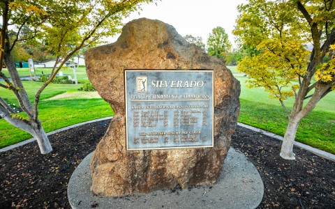 Silverado Resort and Spa PGA Tournament Championship Plaque