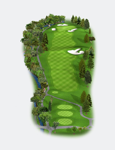 Par 4 / Yards 389