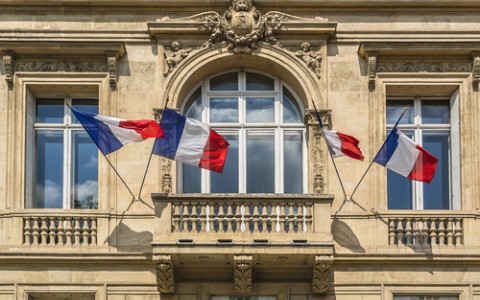 bastille day french flags