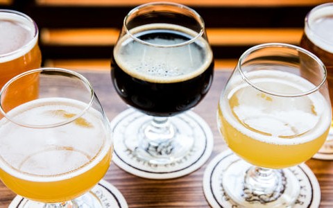 flight of beers