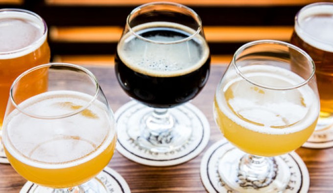 flight of beers