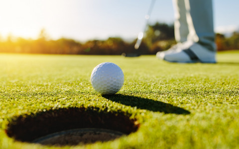 golfing