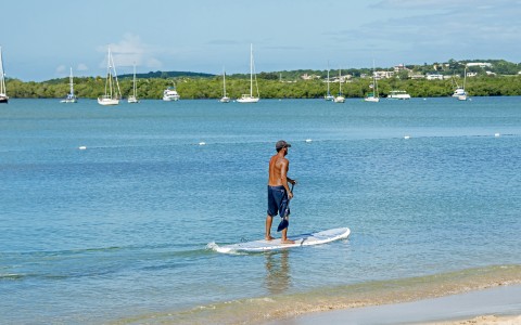paddelboarding