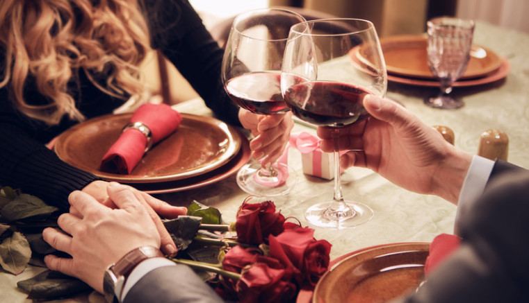 romantic valentines day dinner