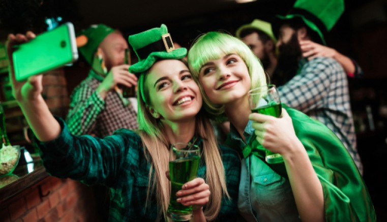 Selfie on St. Patrick's Day