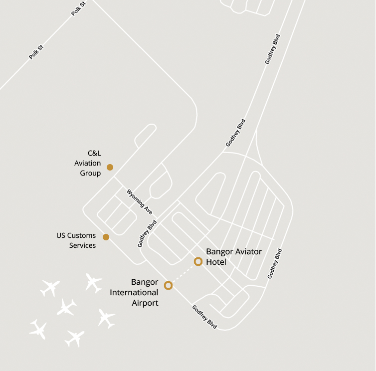 bangor home map