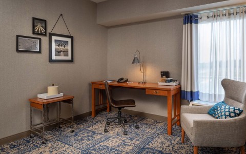 view of desk in accommodations room 