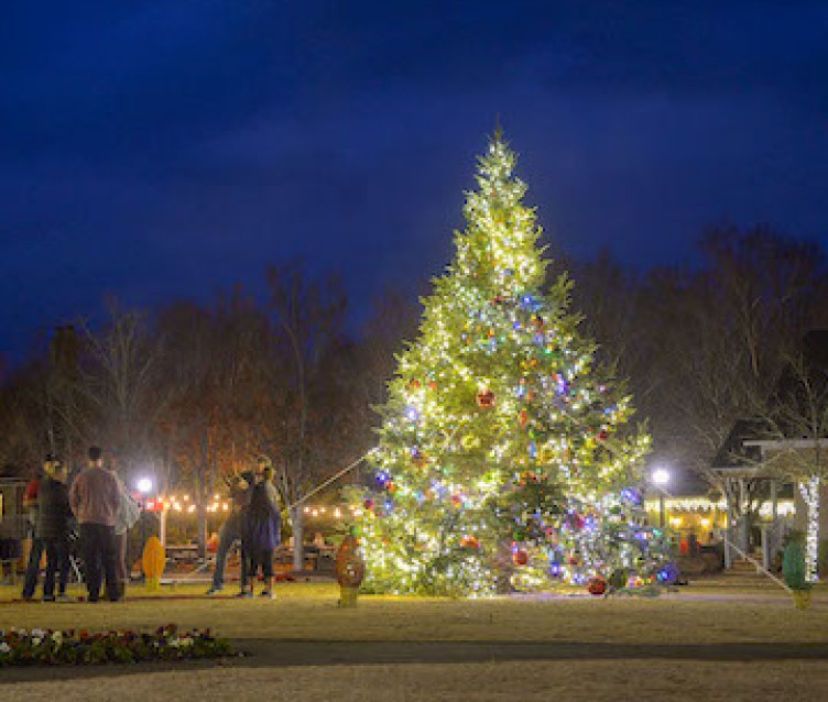 Gingerbread House Barnsley Gardens Christmas Lights 2022 Thanksgiving Weekend | Barnsley Resort