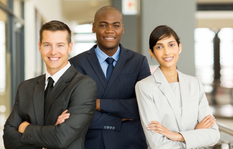 three business professionals