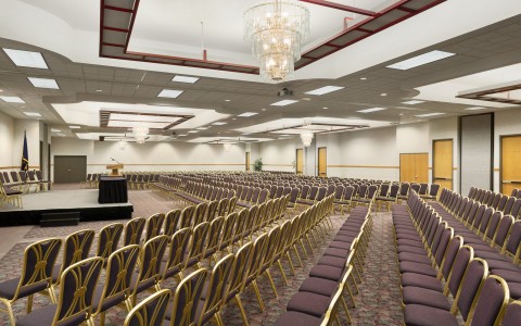 Nampa Idaho Civic Center Conference Room Setup