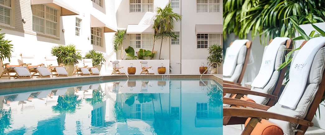 Mobile Gallery The Betsy South Beach Split Image Of Swimming Pool Close Up Loungers