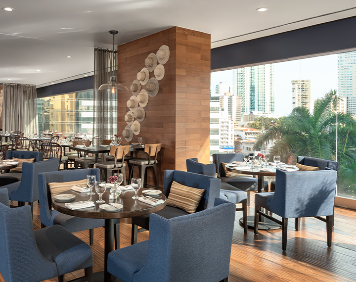 elegant dining space