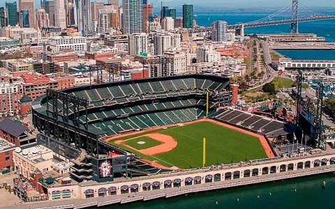 AT&T Baseball park in San Francisco
