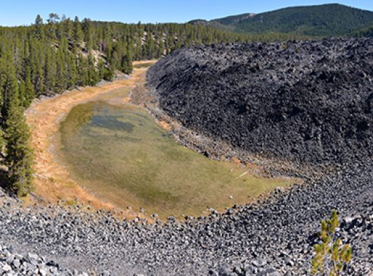 newberry volcanic ashes in bend oregon