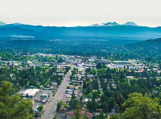 Downtown Bend Oregon