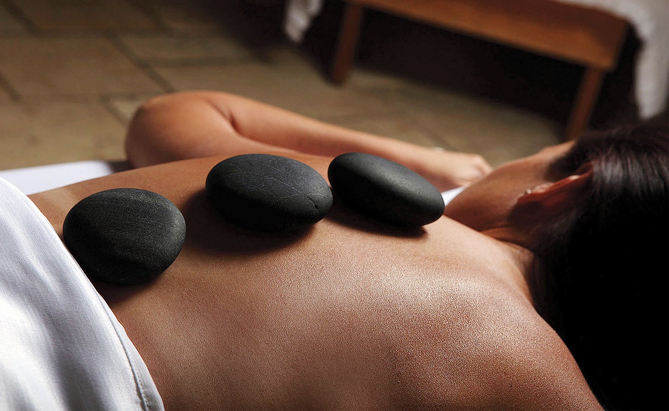 woman in spa