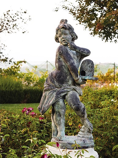 view of statue