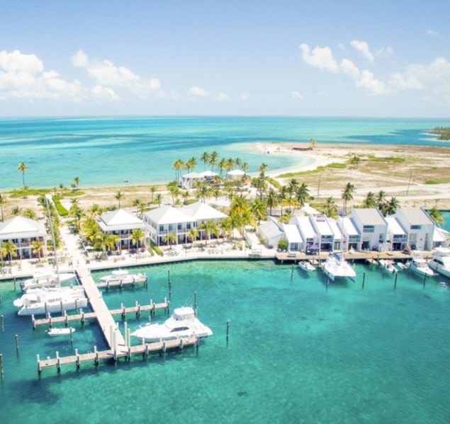 cape eleuthera exterior from aerial view