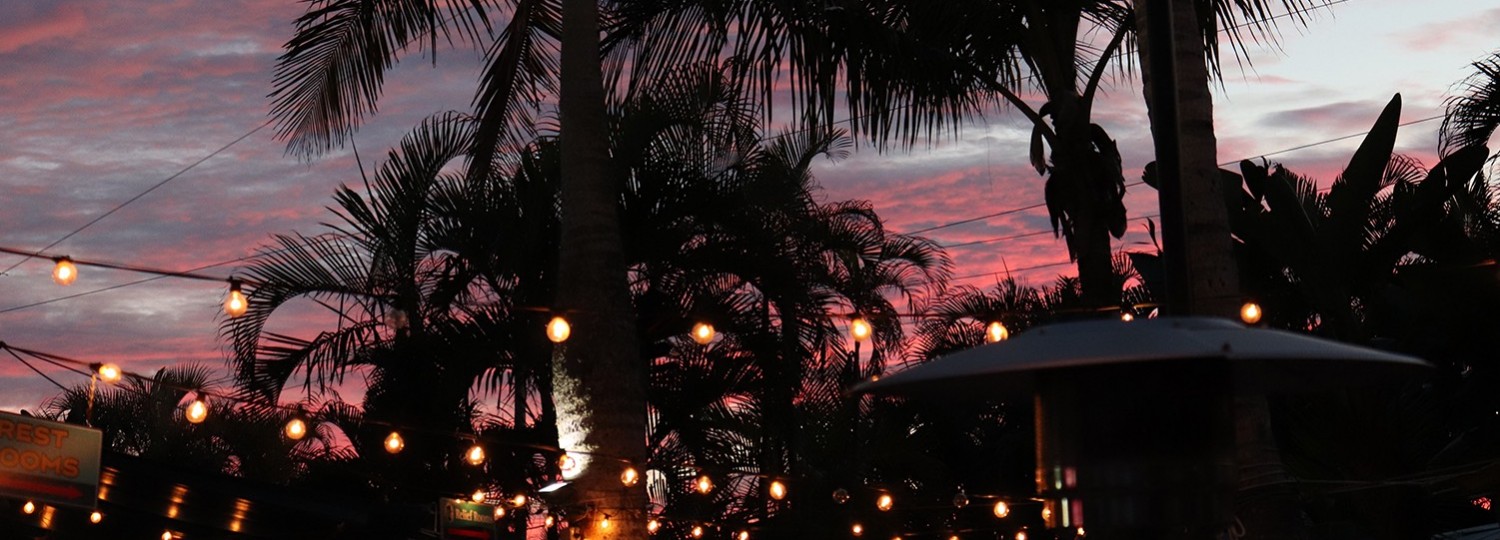 night time beach shot