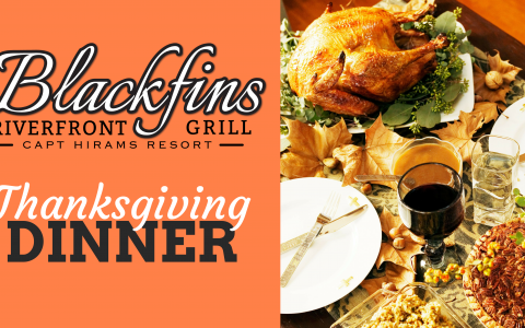 Thanksgiving Dinner at Blackfins Riverfront Grill