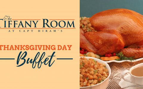 Thanksgiving Day Buffet in the Tiffany Room