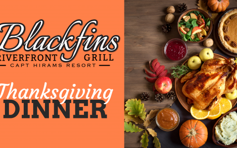 Thanksgiving Dinner at Blackfins Riverfront Grill