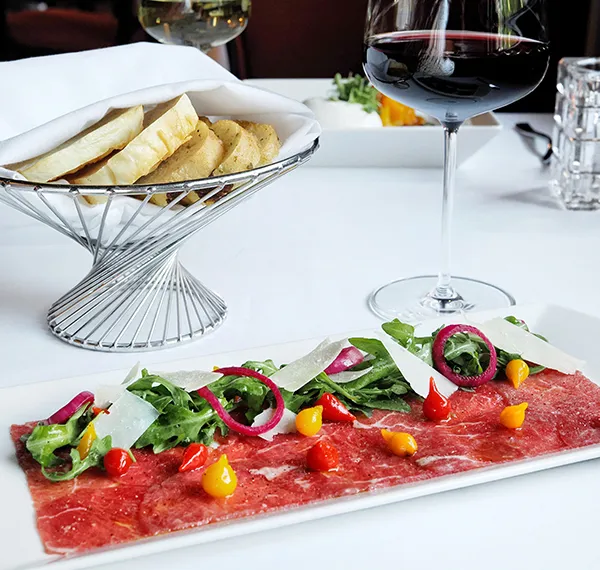 cariberoyale blog must try guide to the new venetian chop house menu carpaccio of beef tenderloin at the venetian chop house