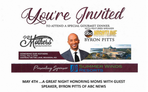 4th Annual Honoring Our Mothers Event Featuring Byron Pitts with ABC Nightline