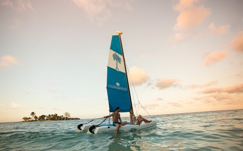 Hobie Cat Sailing at Couples Tower Isle Hobie Cat Sailing at Couples Tower Isle