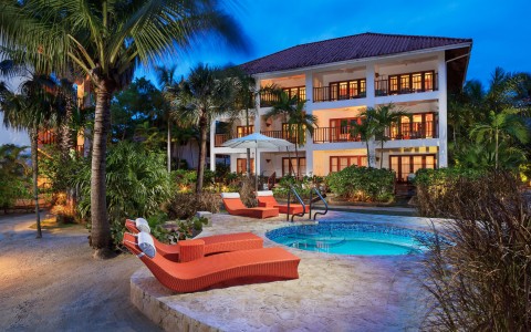 Jacuzzi Joy at Couples Tower Isle Jacuzzi Joy at Couples Tower Isle