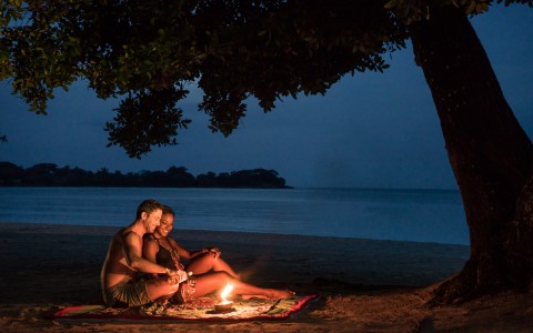 Cozy Campfire at Couples Negril Cozy Campfire at Couples Negril