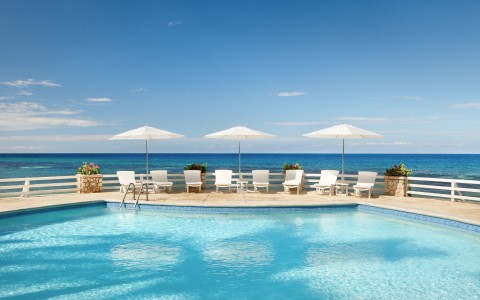 Poolside With a View Poolside With a View