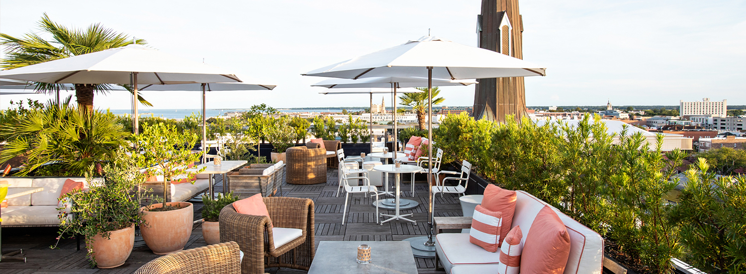 The Citrus Club Rooftop Bar at The Dewberry