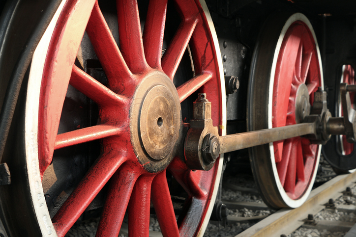 train wheels